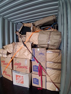 Another cargo container loaded for overseas!